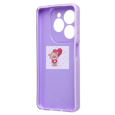 Чехол-накладка для Infinix Hot 40i (светло-фиолетовый) - SC328 Чехол-накладка для Infinix Hot 40i (светло-фиолетовый) - SC328