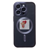 Чехол-накладка для Apple iPhone 16 Pro (титановый синий) - SM027 SafeMag