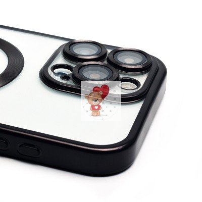 Чехол-накладка для Apple iPhone 16 Pro Max (черный) - SM027 SafeMag