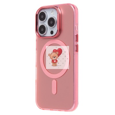 Чехол-накладка для Apple iPhone 16 Pro (розовый) - SM025 SafeMag