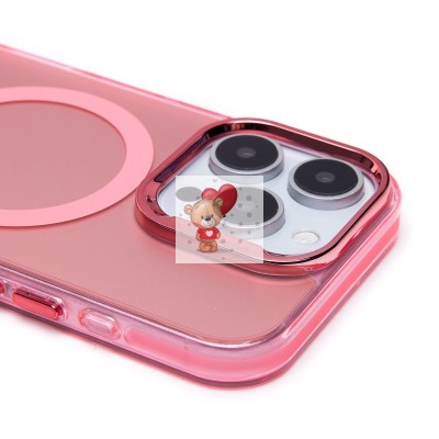 Чехол-накладка для Apple iPhone 16 Pro (розовый) - SM025 SafeMag