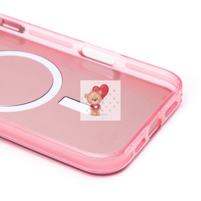Чехол-накладка для Apple iPhone 16 Pro Max (розовый) - SM025 SafeMag
