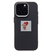 Чехол-накладка для Apple iPhone 16 Pro - (123) (черный) Luxo Creative PC