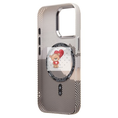 Чехол-накладка для Apple iPhone 16 Pro - (125) (серый) Luxo Creative PC