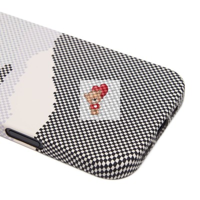 Чехол-накладка для Apple iPhone 16 Pro - (125) (серый) Luxo Creative PC