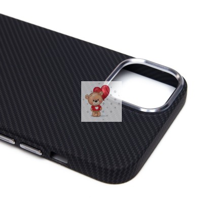 Чехол-накладка для Apple iPhone 14 - (123) (черный) Luxo Creative PC Чехол-накладка для Apple iPhone 14 - (123) (черный) Luxo Creative PC