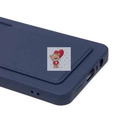 Чехол-накладка для Samsung Galaxy A06 (темно-синий) - SC337 с картхолдером Чехол-накладка для Samsung Galaxy A06 (темно-синий) - SC337 с картхолдером