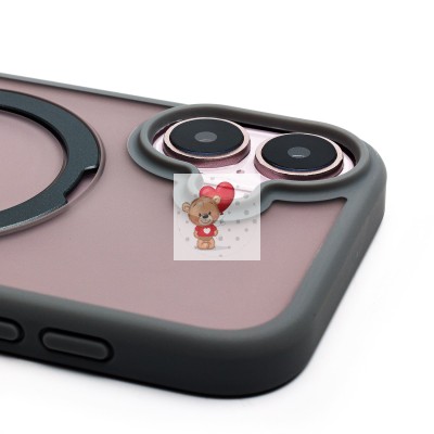 Чехол-накладка для Apple iPhone 16 (серый) - SM088 SafeMag