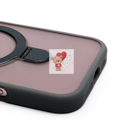 Чехол-накладка для Apple iPhone 16 (серый) - SM088 SafeMag