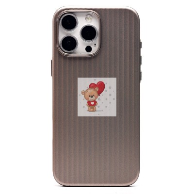 Чехол-накладка для Apple iPhone 16 Pro Max (титановый) - PC089