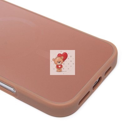 Чехол-накладка для Apple iPhone 16 Pro Max (розовое золото) - SM023 SafeMag