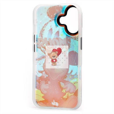 Чехол-накладка для Apple iPhone 16 - (006) (многоцветный) - PC081