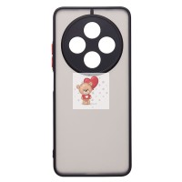 Чехол-накладка для Xiaomi Redmi 14C 4G (черный) - PC041