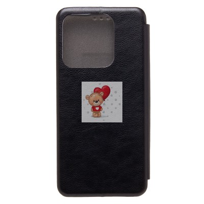 Чехол-книжка для Realme Note 60 4G (черный) - BC002 Чехол-книжка для Realme Note 60 4G (черный) - BC002