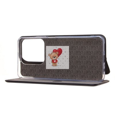 Чехол-книжка для Realme Note 60 4G (черный) - BC002 Чехол-книжка для Realme Note 60 4G (черный) - BC002