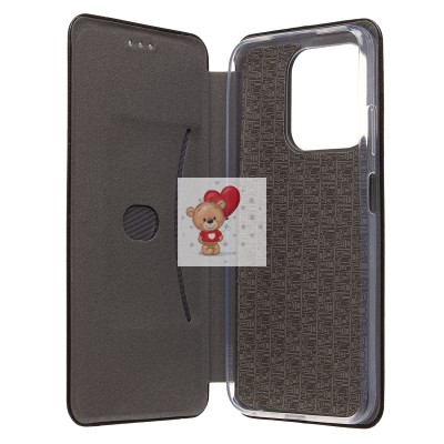 Чехол-книжка для Infinix Smart 9 4G (черный) - BC002 Чехол-книжка для Infinix Smart 9 4G (черный) - BC002