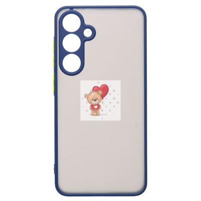 Чехол-накладка для Samsung Galaxy S24FE (темно-синий) - PC041 Чехол-накладка для Samsung Galaxy S24FE (темно-синий) - PC041