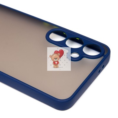 Чехол-накладка для Samsung Galaxy S24FE (темно-синий) - PC041 Чехол-накладка для Samsung Galaxy S24FE (темно-синий) - PC041