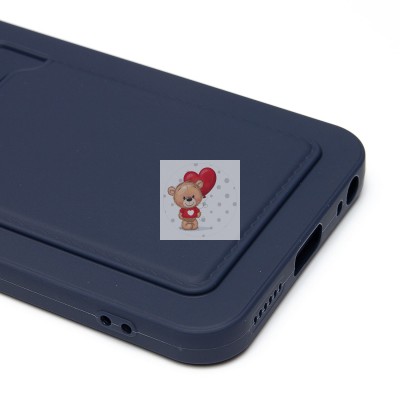 Чехол-накладка для Tecno Spark 30 5G (темно-синий) - SC337 с картхолдером Чехол-накладка для Tecno Spark 30 5G (темно-синий) - SC337 с картхолдером