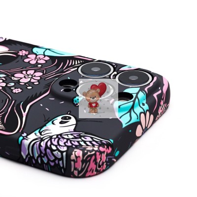 Чехол-накладка для Apple iPhone 16 Pro Max - (143) (многоцветный) Luxo Creative