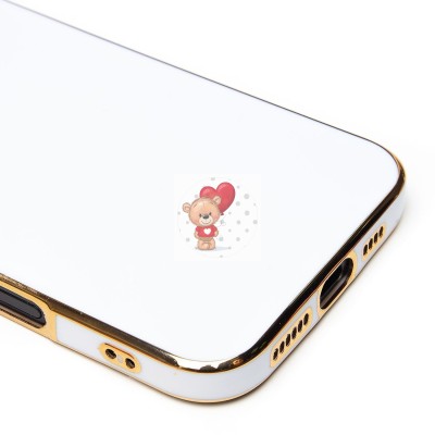 Чехол-накладка для Apple iPhone 16 Plus (белый) - SC301