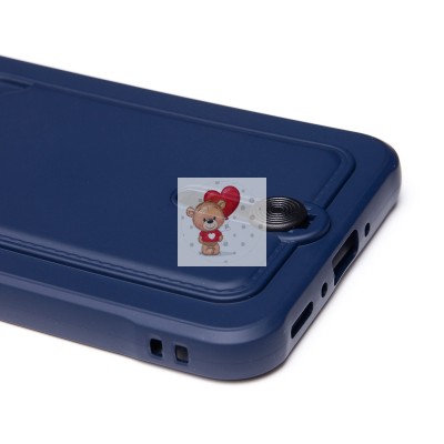 Чехол-накладка для Samsung Galaxy A35 (темно-синий) - SC304 с картхолдером Чехол-накладка для Samsung Galaxy A35 (темно-синий) - SC304 с картхолдером