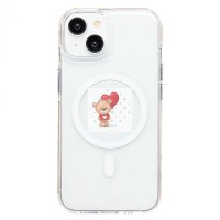 Чехол-накладка для Apple iPhone 13/iPhone 14 (прозрачный) - SM039 SafeMag Чехол-накладка для Apple iPhone 13/iPhone 14 (прозрачный) - SM039 SafeMag