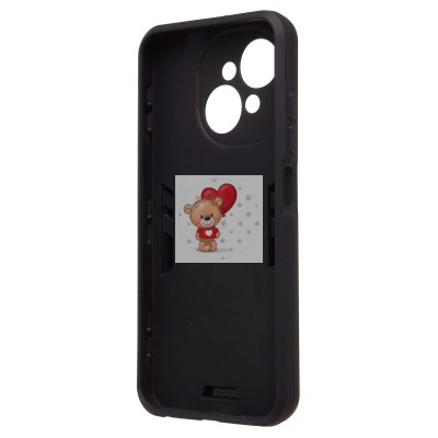 Чехол-накладка для Tecno Spark Go 1 (черный) - SGP001 противоударный