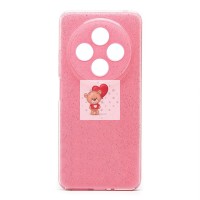 Чехол-накладка для Xiaomi Redmi 14C (светло-розовый) - SC328