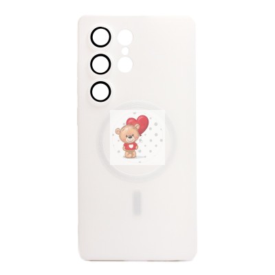 Чехол-накладка для Samsung Galaxy S25 Ultra (белый) - SM020 Matte SafeMag Чехол-накладка для Samsung Galaxy S25 Ultra (белый) - SM020 Matte SafeMag