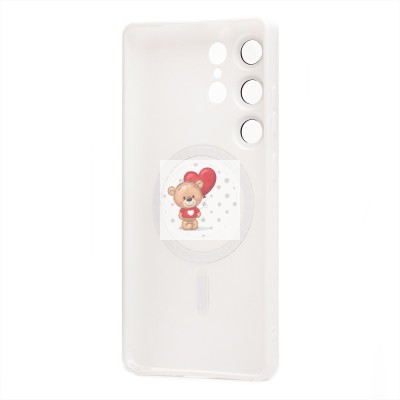 Чехол-накладка для Samsung Galaxy S25 Ultra (белый) - SM020 Matte SafeMag Чехол-накладка для Samsung Galaxy S25 Ultra (белый) - SM020 Matte SafeMag