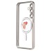 Чехол-накладка для Samsung Galaxy S24FE (серебяный) - SM027 SafeMag Чехол-накладка для Samsung Galaxy S24FE (серебяный) - SM027 SafeMag