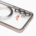 Чехол-накладка для Samsung Galaxy S24FE (титановый) - SM027 SafeMag
