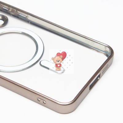 Чехол-накладка для Samsung Galaxy S24FE (титановый) - SM027 SafeMag