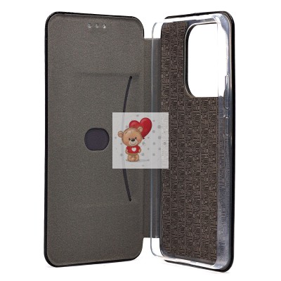 Чехол-книжка для Xiaomi Redmi Note 14 4G (черный) - BC002 Чехол-книжка для Xiaomi Redmi Note 14 4G (черный) - BC002