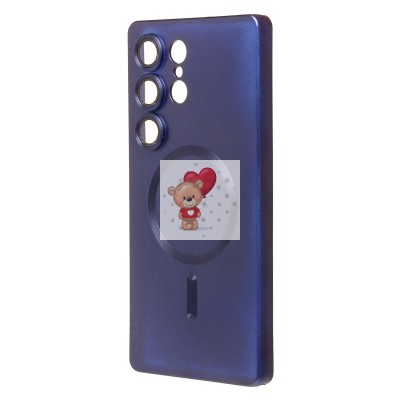 Чехол-накладка для Samsung Galaxy S25 Ultra (темно-синий) - SM020 Matte SafeMag Чехол-накладка для Samsung Galaxy S25 Ultra (темно-синий) - SM020 Matte SafeMag