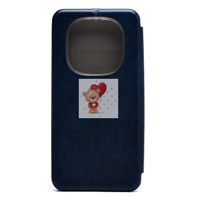 Чехол-книжка для Xiaomi Redmi Note 14 Pro 4G (синий) - BC002 Чехол-книжка для Xiaomi Redmi Note 14 Pro 4G (синий) - BC002