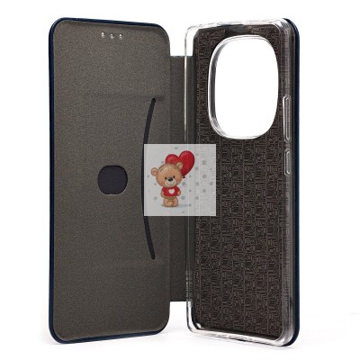 Чехол-книжка для Xiaomi Redmi Note 14 Pro 4G (синий) - BC002 Чехол-книжка для Xiaomi Redmi Note 14 Pro 4G (синий) - BC002