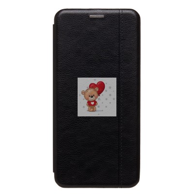 Чехол-книжка для Tecno Spark Go 2 (черный) BC002