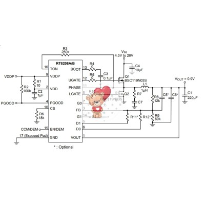 RT8208AGQW FF=