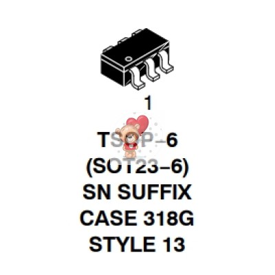 NCP1250BSN100T1G [SOT23-6]