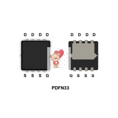 MDV1528 P-Channel MOSFET 30V 16A