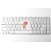 Клавиатура для ноутбука HP SleekBook 14-E000 Белая с рамкой