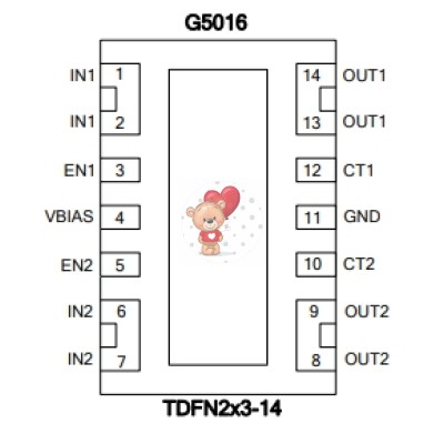 G5016KD1U QFN-10