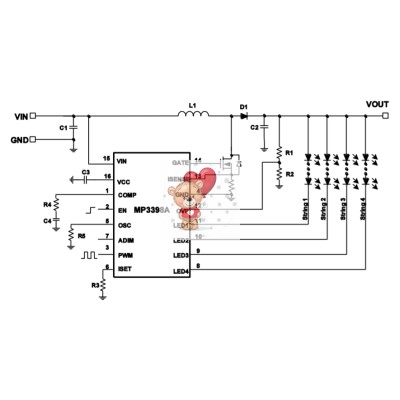 MP3398AGF TSSOP16-EP