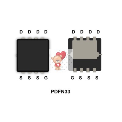 MDV1595SURH N-Channel MOSFET 30V 36.1A