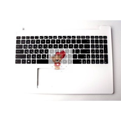Клавиатура для Asus X553MA TopCase Белая p/n: 90NB04X2-R31RU0