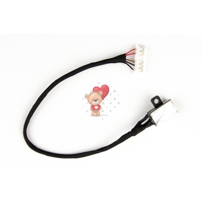 Разъем питания Dell (D028) 3568 3555 с кабелем 450.09W05.0001