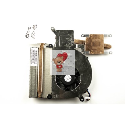 Система охлаждения для ноутбука Asus K51AB (медь) p/n: 13GNVY1AM010-1, 13N0-EUA0101