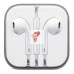 Проводные наушники с микрофоном вкладыши EaePods 3.5 Jack для  Meizu M5c (белые)